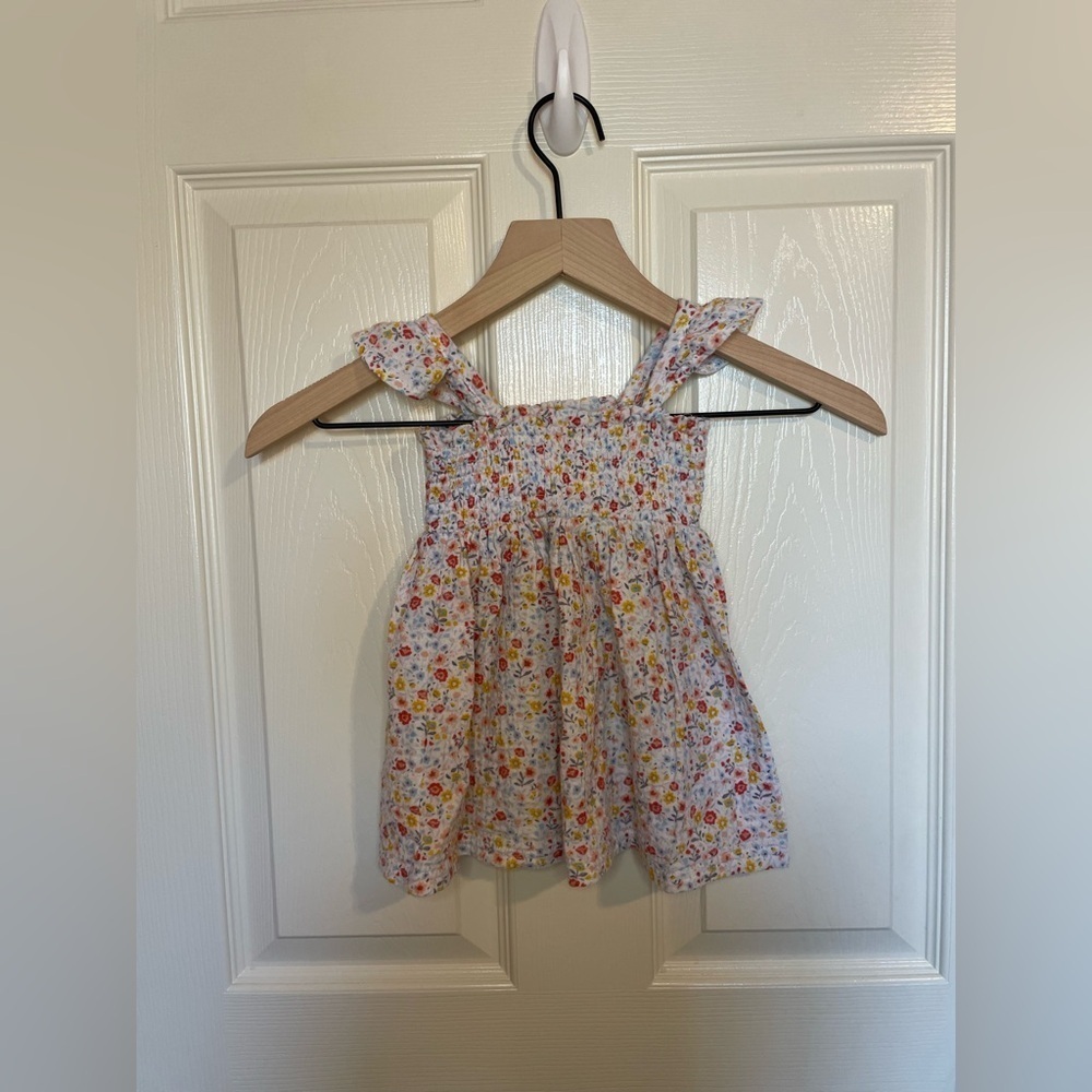 Rabbit + Bear Floral Scrunch Dress 18M